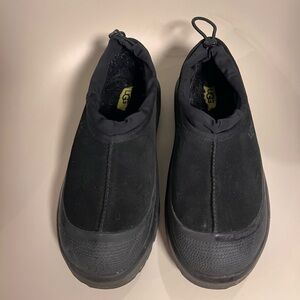 UGG Men’s Black Slip-On Weatherproof Loafers